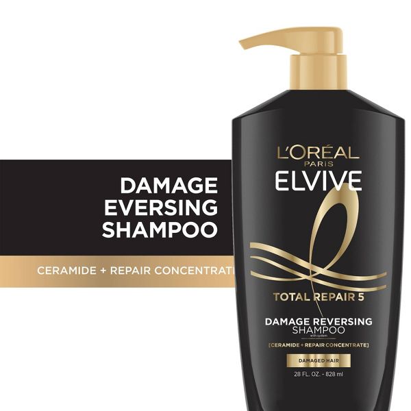L'Oreal Paris Elvive Total Repair 5 Repairing Shampoo - 28 fl oz
