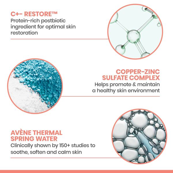 Avene Cicalfate + Restorative Protective Skin Barrier Face Cream for Sensitive Skin - 1.3 fl oz