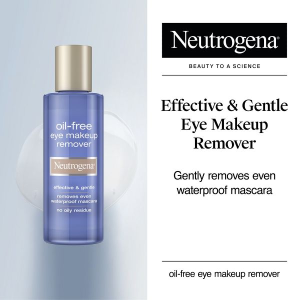 Neutrogena Gentle Oil-Free Eye Makeup Remover & Cleanser for Sensitive Eyes - 3.8 fl oz