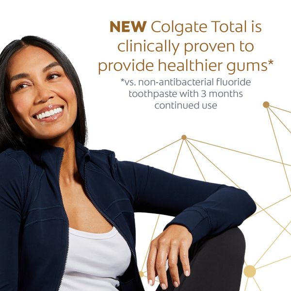 Colgate Total Whitening Gel Toothpaste - 5.1oz/2pk