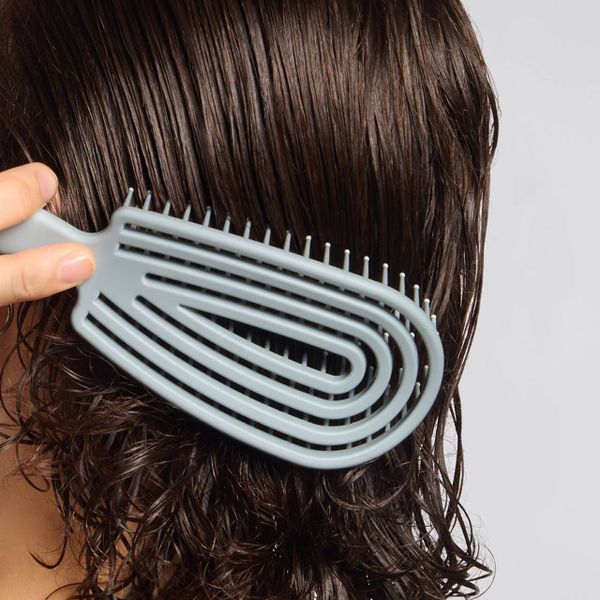 Kitsch Detangling Flexi Brush - Haze Blue