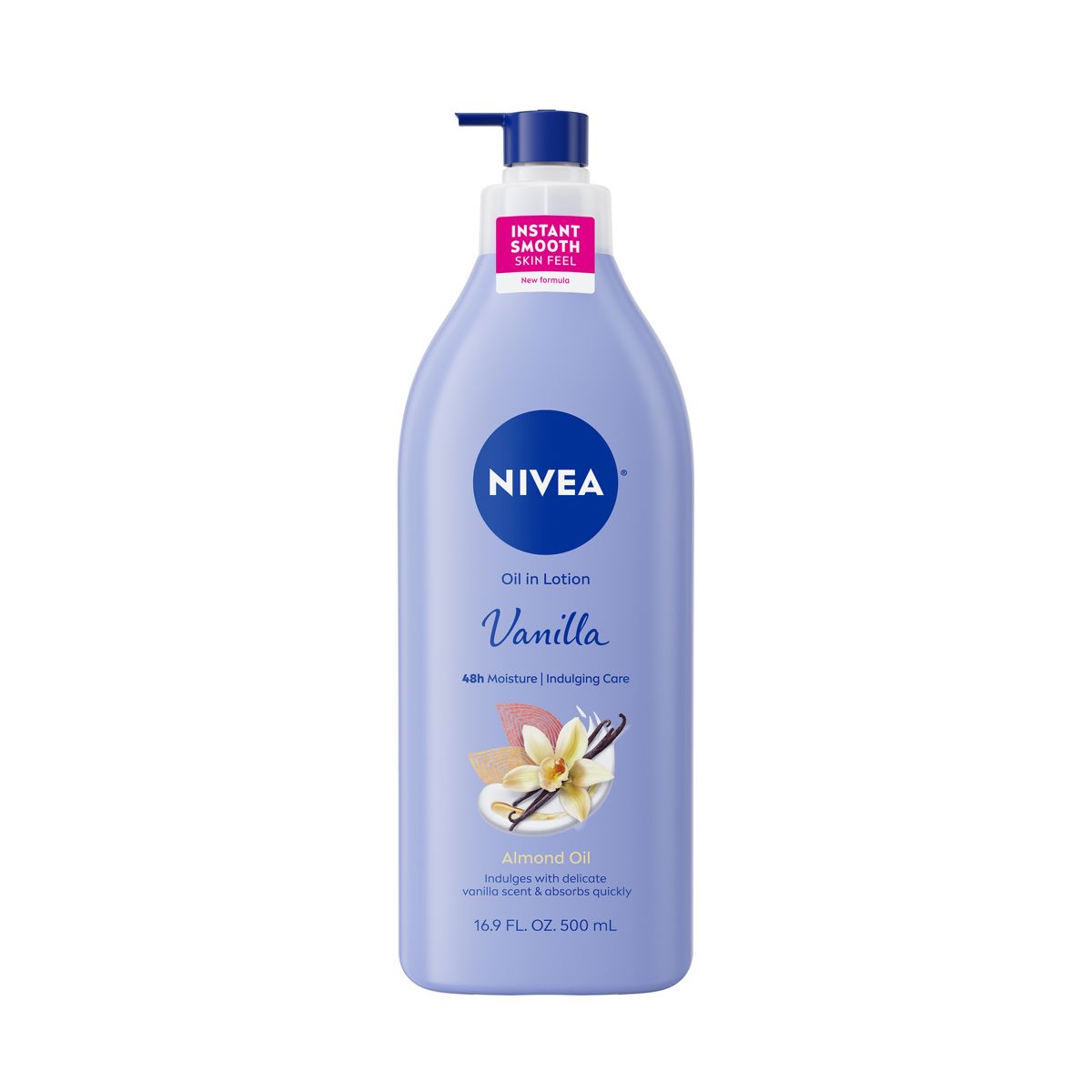 Nivea Oil Infused Body Lotion with Vanilla and Almond Oil - 16.9 fl oz