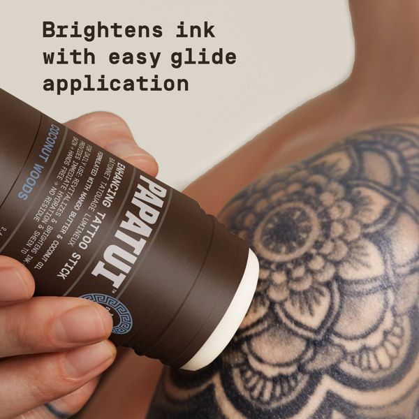 Papatui Paraben-Free Protect and Brighten Enhancing Vitamin E Body Tattoo Stick - Coconut Woods - 2.6oz