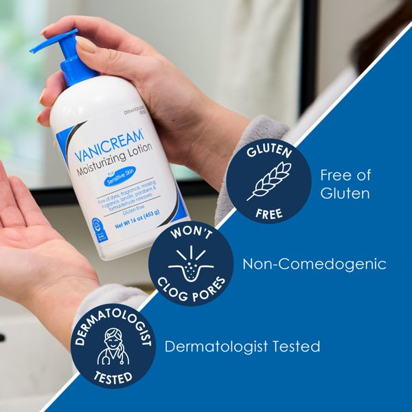 Vanicream Moisturizing Lotion for Sensitive Skin - Unscented - 16oz