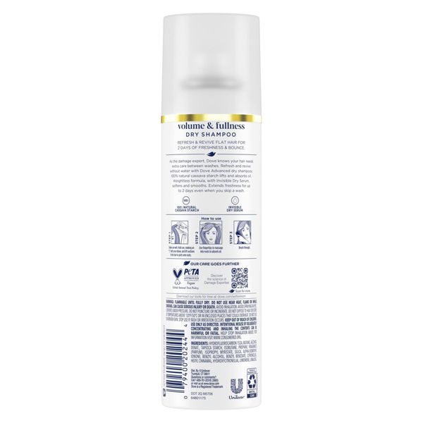 Dove Beauty Refresh + Care Volume & Fullness Dry Shampoo - 7.3oz