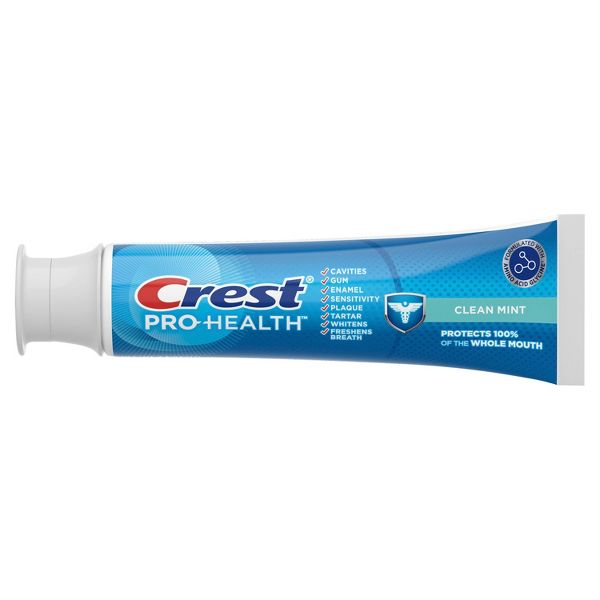 Crest Pro-Health Clean Mint Tarter Control Whitening Toothpaste - 4.3oz/4pk
