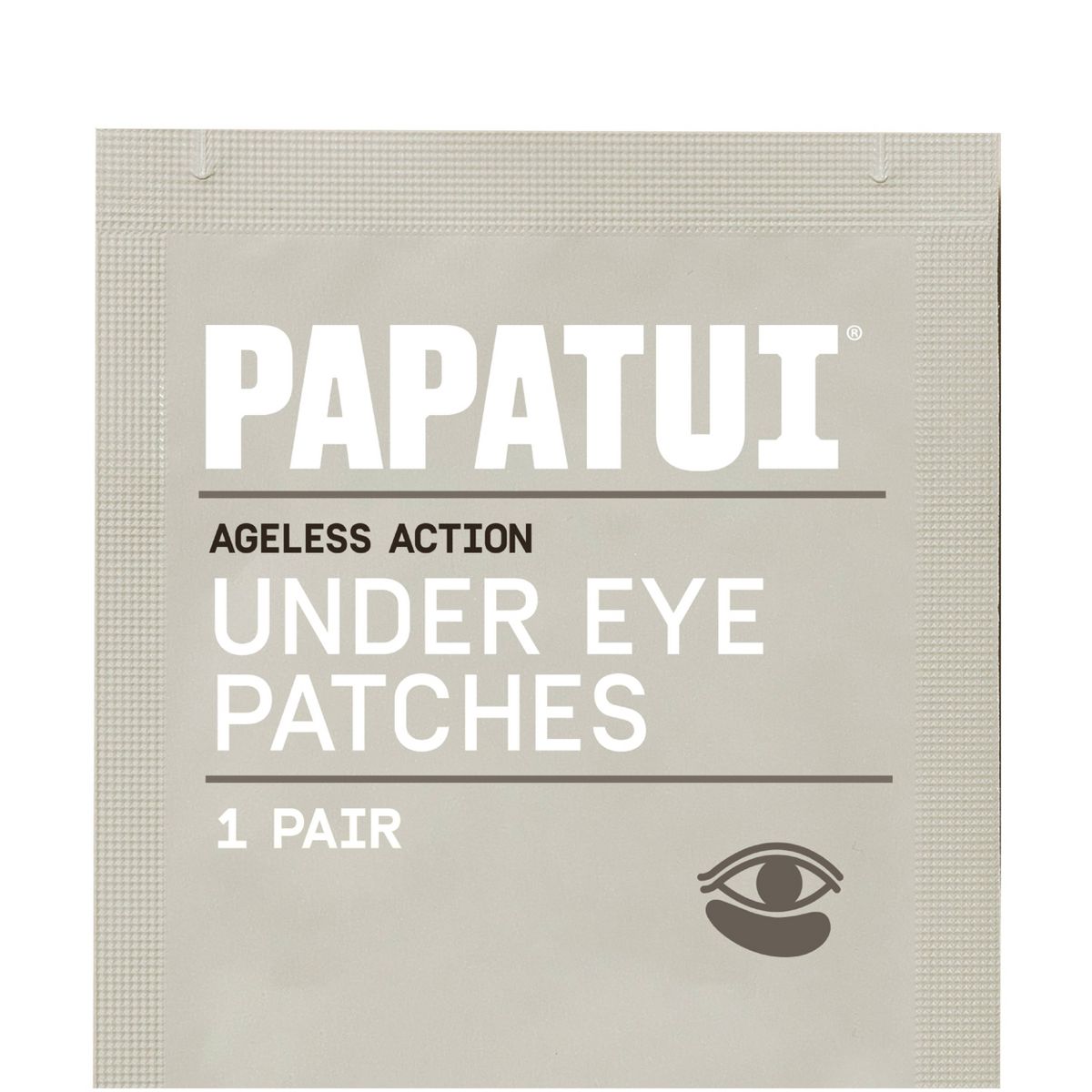 Papatui Men's Paraben-Free Niacinamide, Hyaluronic Acid and Caffeine Under Eye Patches - Unscented - 1 Pair