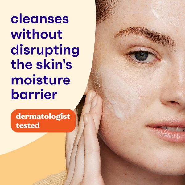 Clean & Clear Morning Burst Oil-Free Facial Cleanser with Brightening Vitamin C for all Skin Types - 8 fl oz