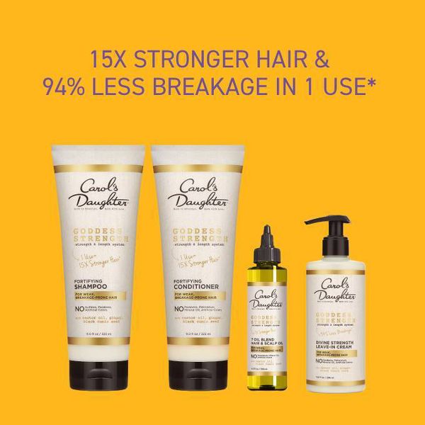 Carol's Daughter Goddess Strength Fortifying Conditioner with Castor Oil for Breakage Prone Hair - 11 fl oz