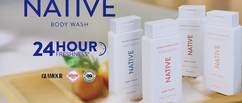 Native Body Wash - Cedarwood and Bergamot - 18 fl oz