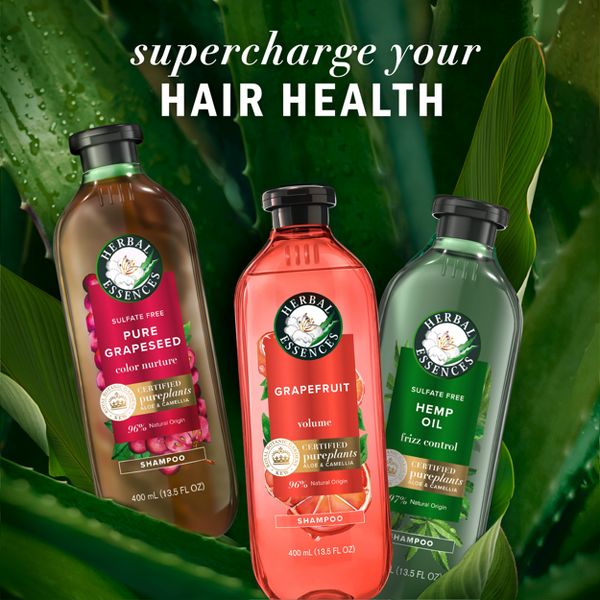 Herbal Essences Grapefruit Volumizing Shampoo, For Fine Hair - 13.5 fl oz