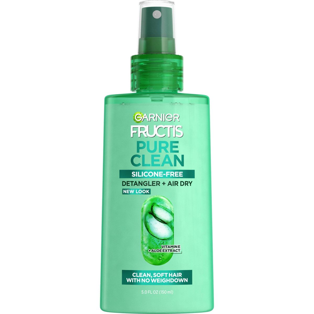 Garnier Fructis Pure Clean Detangler + Air Dry - 5.0 fl oz