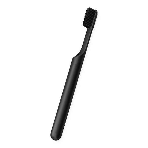 quip Sonic Electric Metal Toothbrush with Timer and Travel Cap - Black