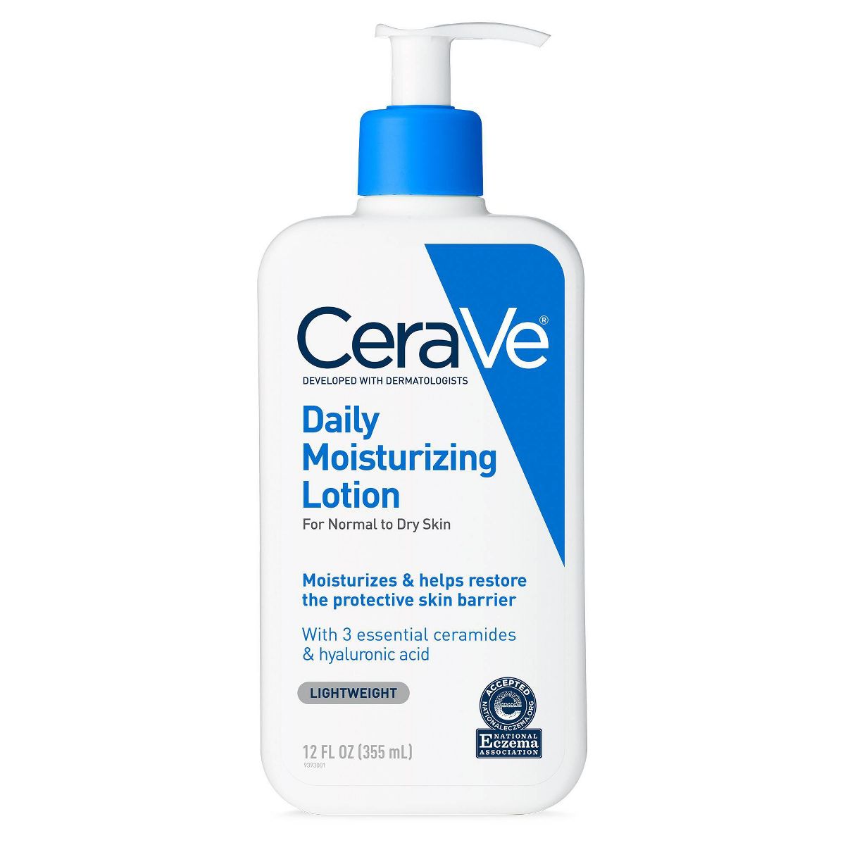 CeraVe Daily Moisturizing Face and Body Lotion for Normal to Dry Skin – 12 fl oz