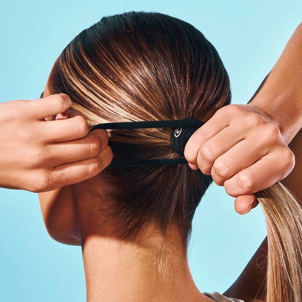 Gimme Beauty Bounce Back Hair Bands for Medium Hair - Black - 12ct: Hair Styling, Nylon, Spandex
