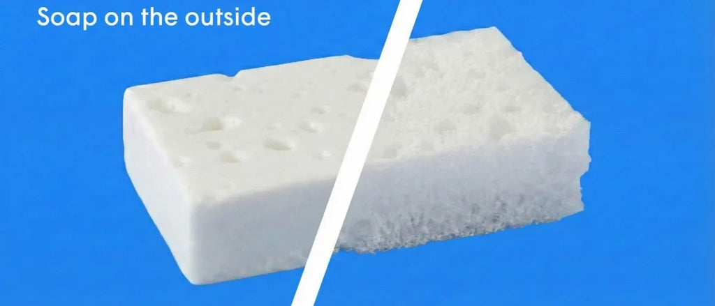 Esponjabon Salicylic Acid Soap Sponge - For Clearer Skin 2-in-1 Soap Sponge - 4.2oz