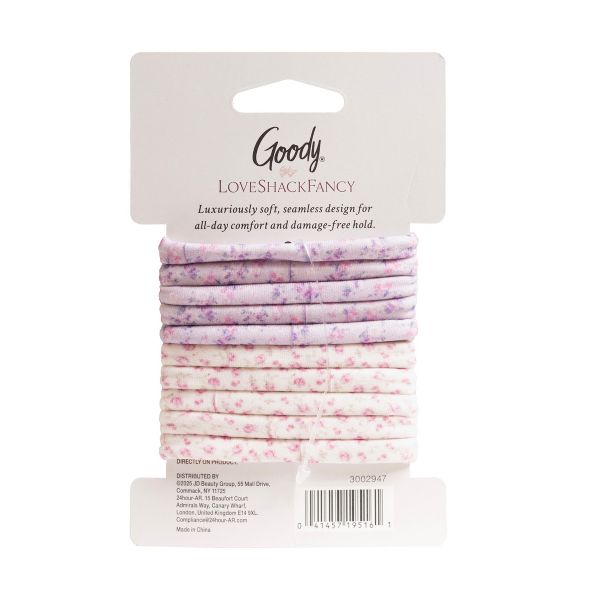 LoveShackFancy x Target – Goody Happy Thoughts Seamless Elastic 10CT Hibiscus