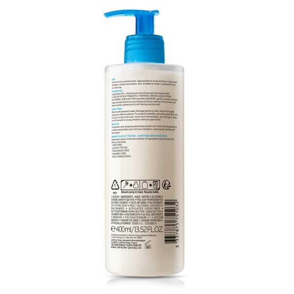 La Roche Posay Lipikar AP+ Face Wash - 13.52 fl oz