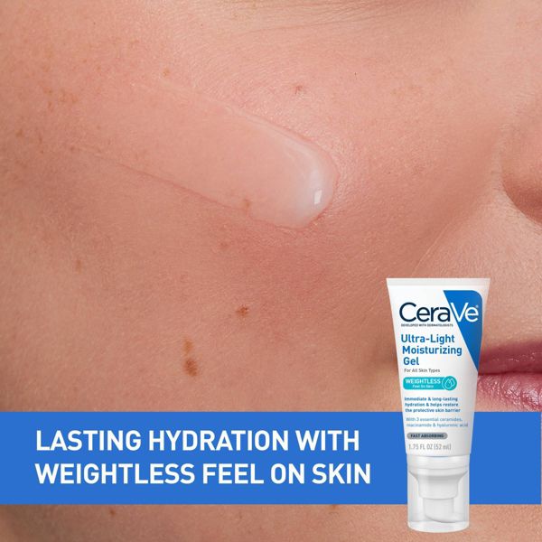 CeraVe Ultra-Light Moisturizing Face Gel - 1.75 fl oz