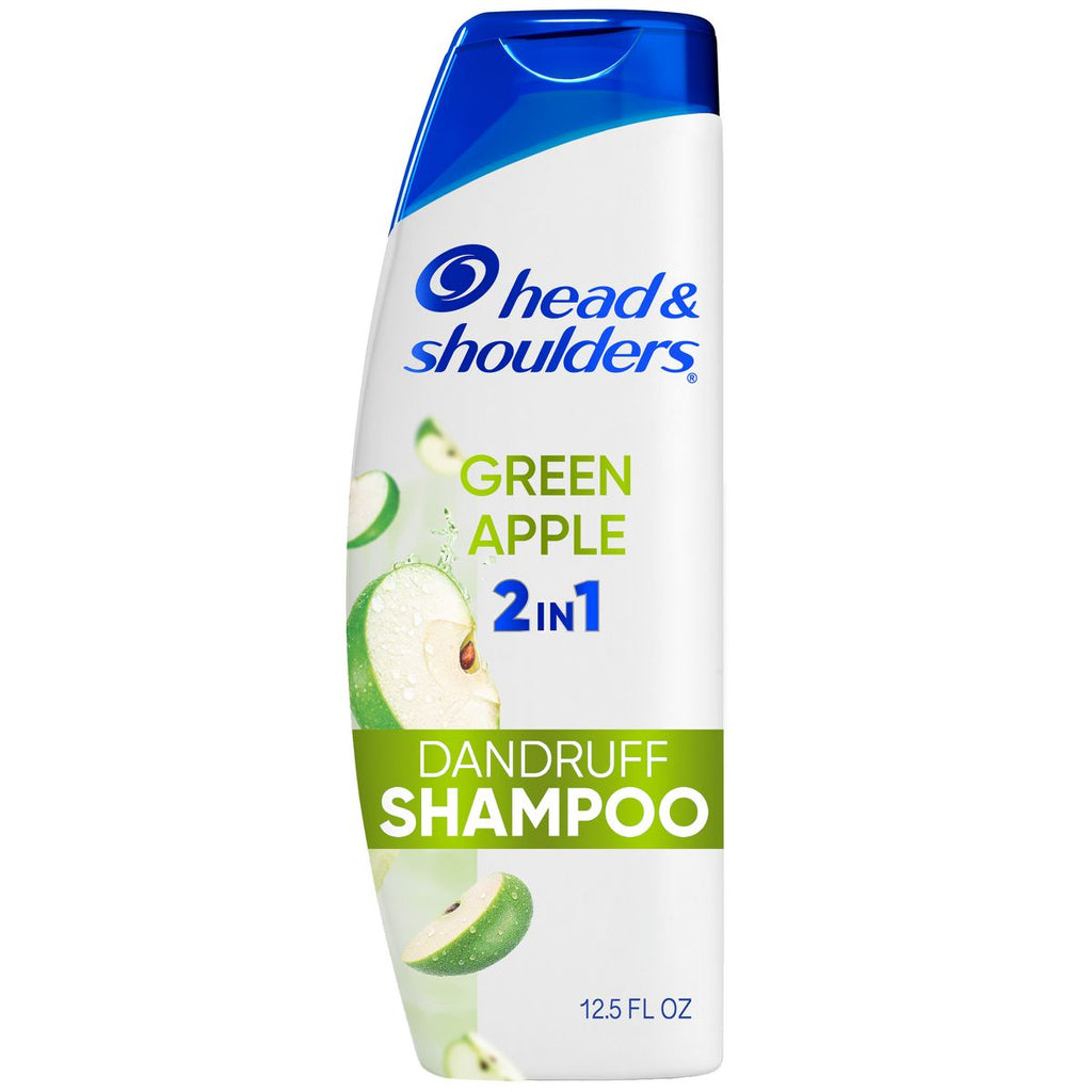 Head & Shoulders Green Apple Anti-Dandruff Paraben Free 2-in-1 Shampoo and Conditioner - 12.5 fl oz