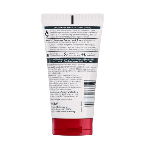 Eucerin Advanced Repair Hand Cream Unscented - 2.7oz/1ct