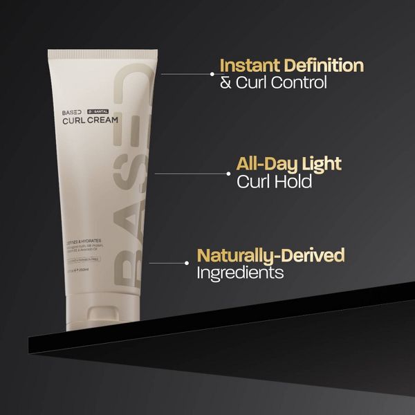 BASED Instant Definition & Frizz Control Curl Cream - 8.5 fl oz
