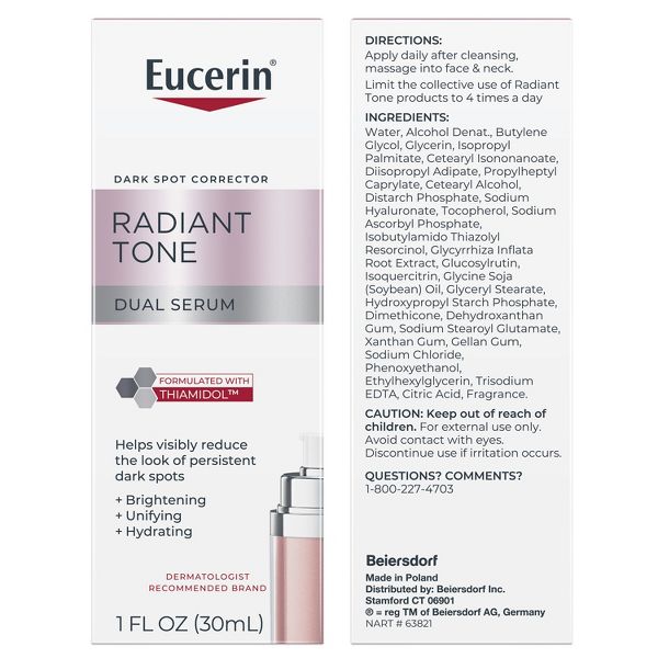 Eucerin Radiant Tone Dark Spot Corrector Serum - 1oz