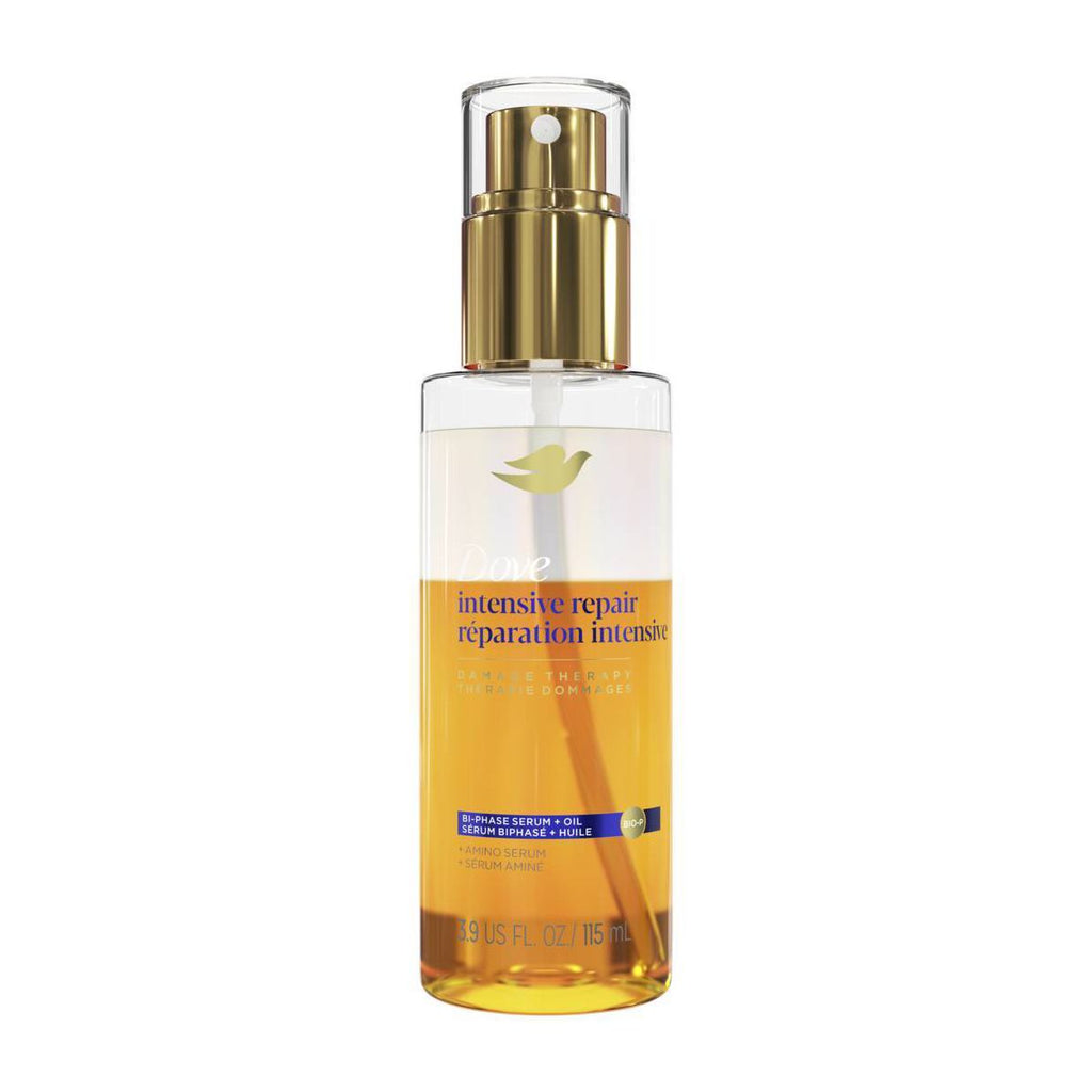 Dove Beauty Intensive Repair Bi-Phase Serum + Oil - Damage Therapy - 3.9 fl oz