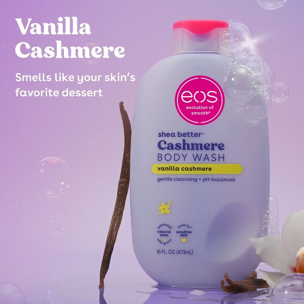 eos Mini Body Wash - Travel Size - Vanilla Cashmere - 2.5 fl oz