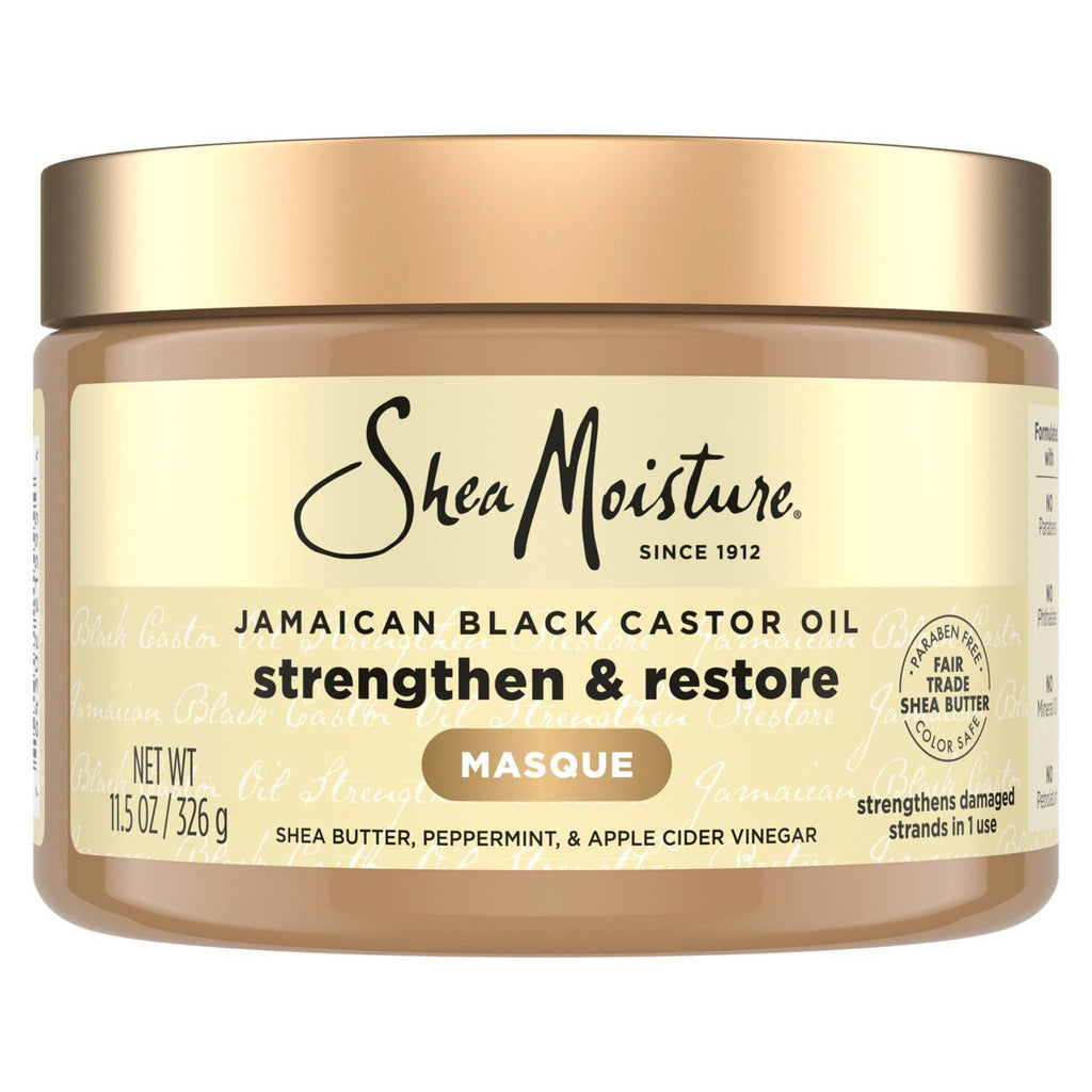 SheaMoisture Jamaican Black Castor Oil Strengthen & Restore Hair Mask - 11.5oz