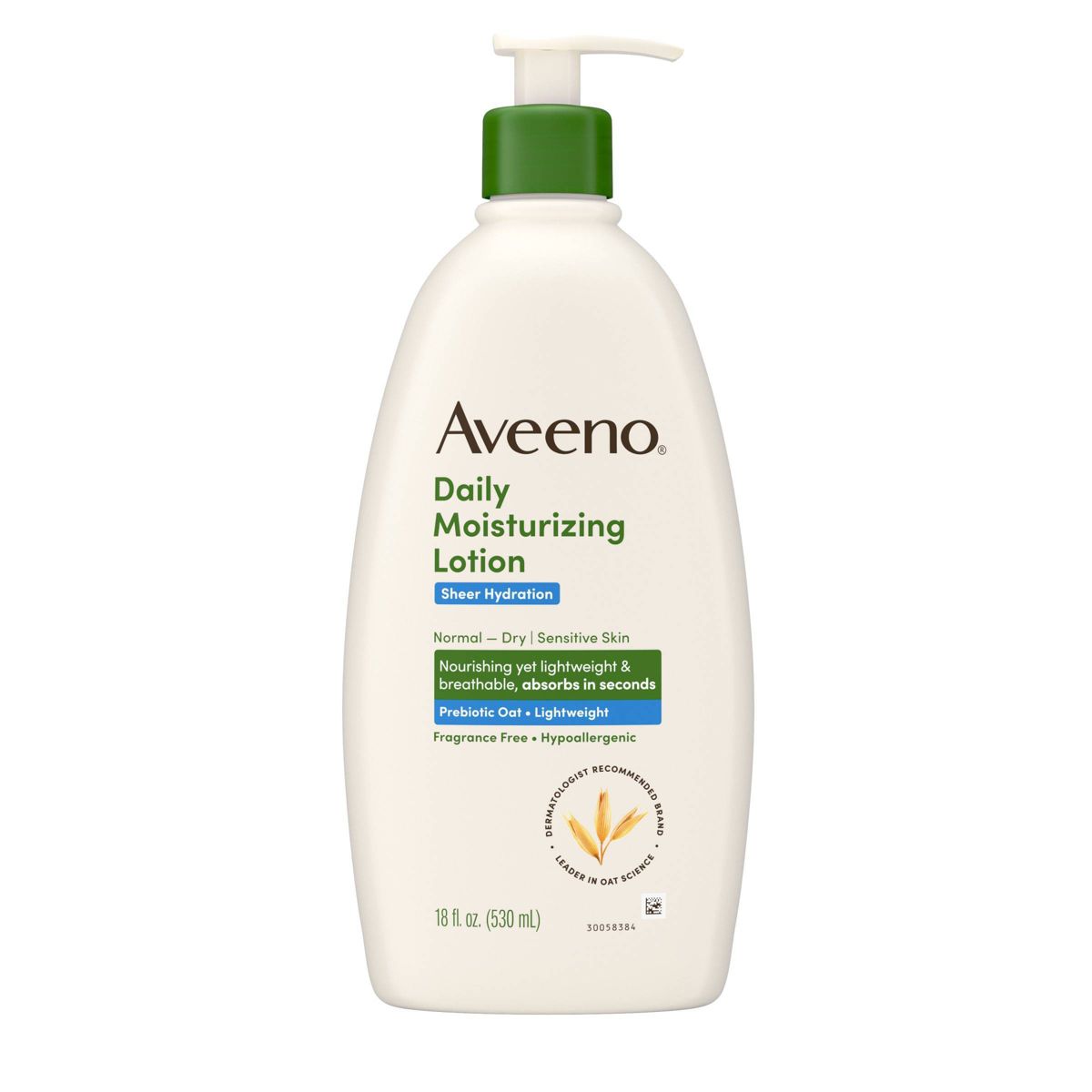 Aveeno Sheer Hydration Daily Moisturizing Body Lotion, 18 fl oz