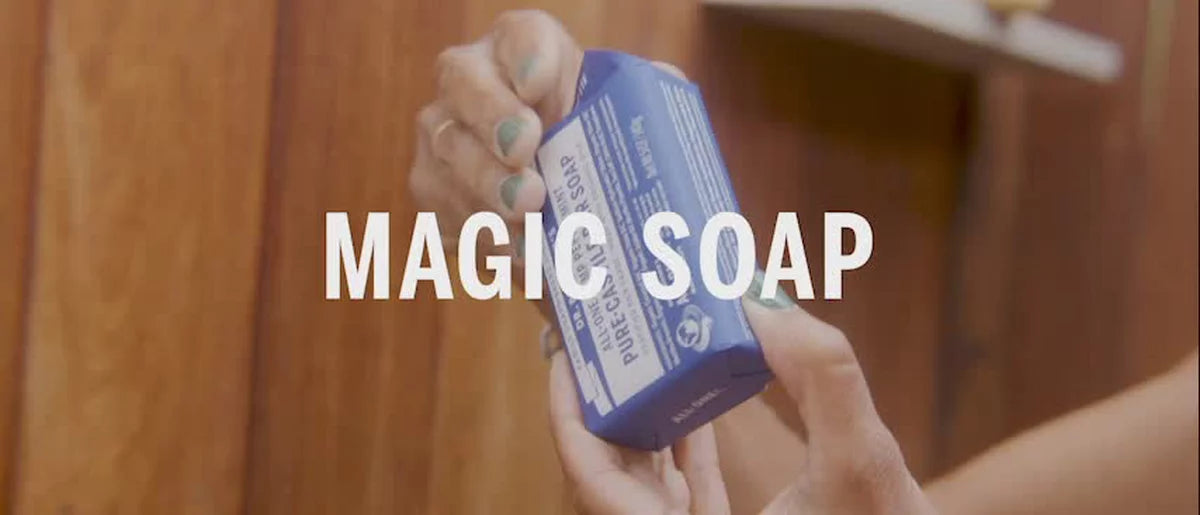 Dr. Bronner's All-One Pure-Castile Magic Bar Soap - Rose - 5oz