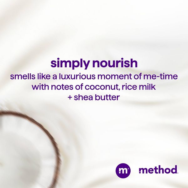 Method Simply Nourish Moisturizing Shampoo Sulfate & Silicone Free - 14 fl oz