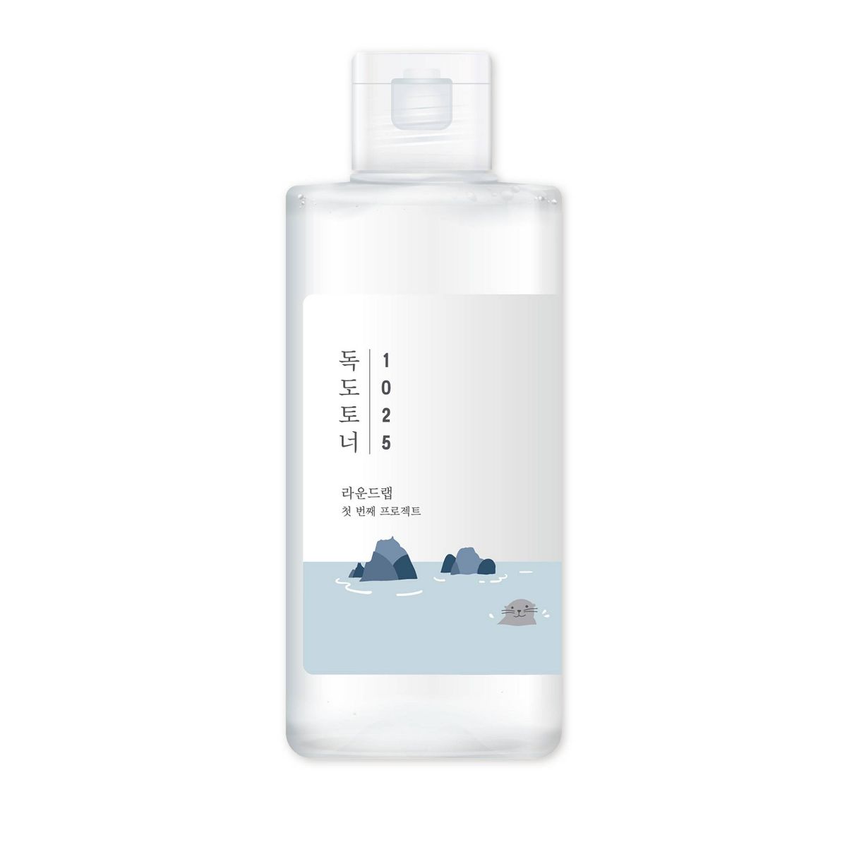 Round Lab 1025 Dokdo Toner Korean Skincare for Skin Balancing and Gentle Exfoliation with Soft Finish - 200ml
