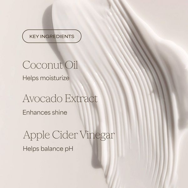 Raw Sugar The Mighty Curl Conditioner - Rosemary + Cider Vinegar - 16 fl oz