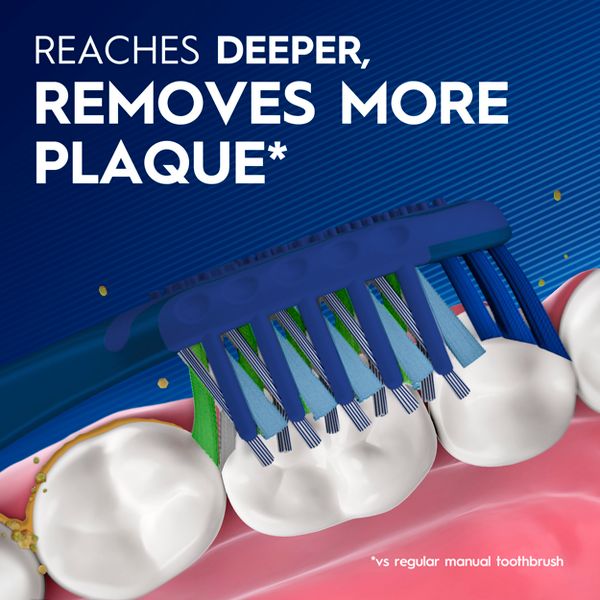 Oral-B CrossAction All In One Toothbrush - Medium - 2ct