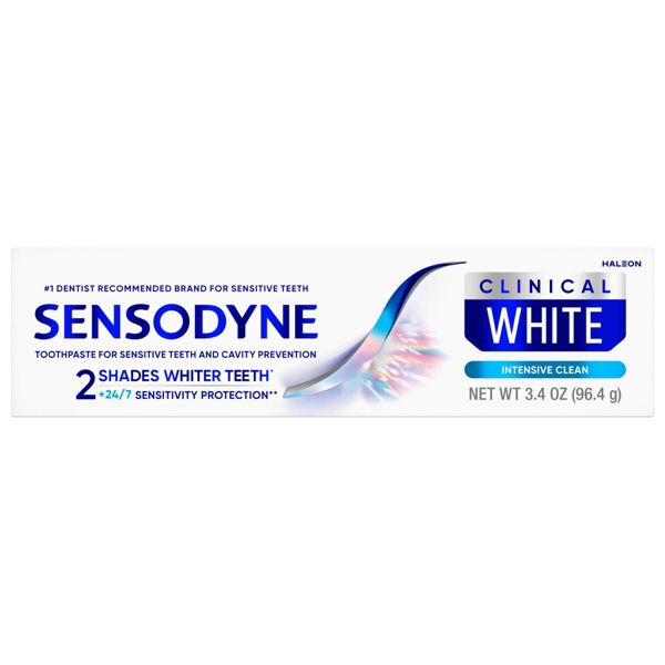 Sensodyne Clinical White Toothpaste - Intensive Clean - 3.4oz