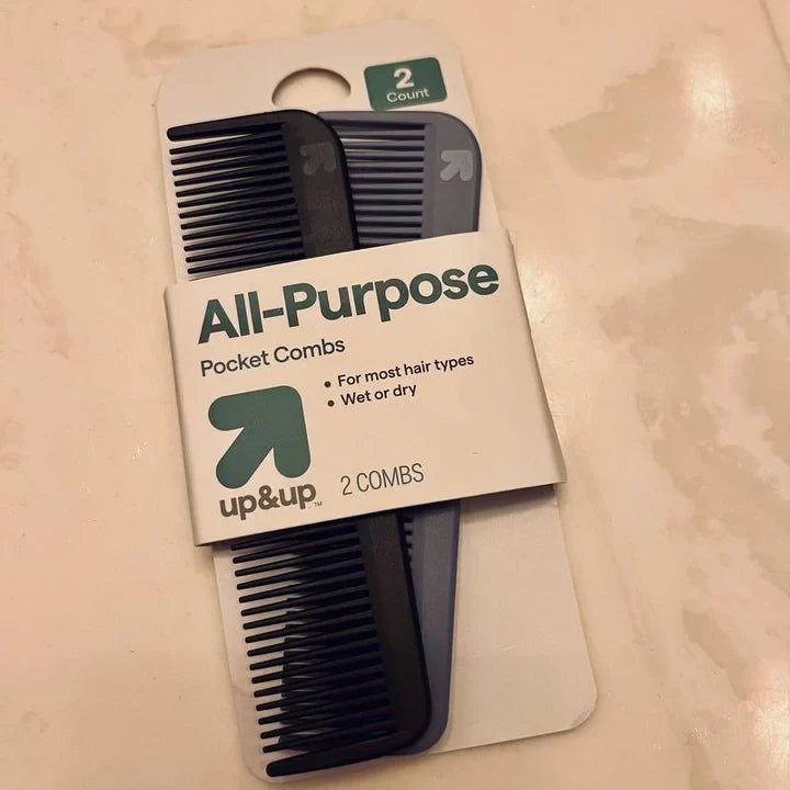 Pocket Styling Comb - 2pk - up&up™