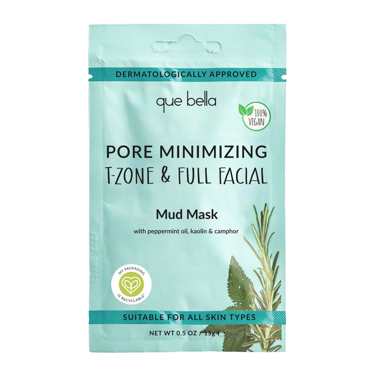 Que Bella Pore Minimizing Mud Mask - 0.5oz
