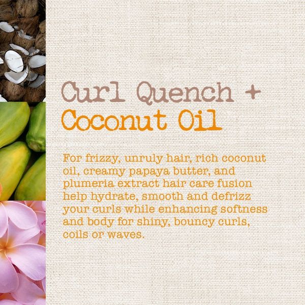 Maui Moisture Curl Quench + Coconut Oil Shampoo for Tight Curly Hair - 13 fl oz