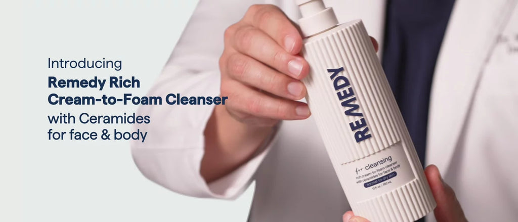 Remedy Skin Facial Cleansing Cream-to-Foam for Normal to Dry Skin - 1.7 fl oz
