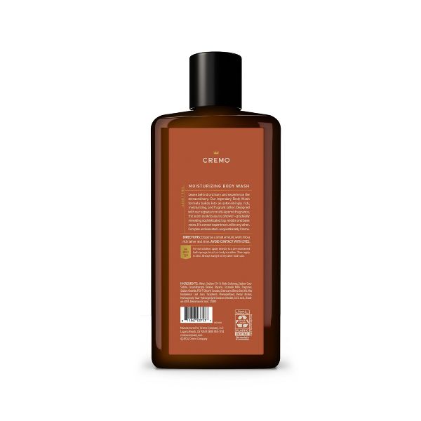 Cremo Golden Amber Body Wash - 16 fl oz