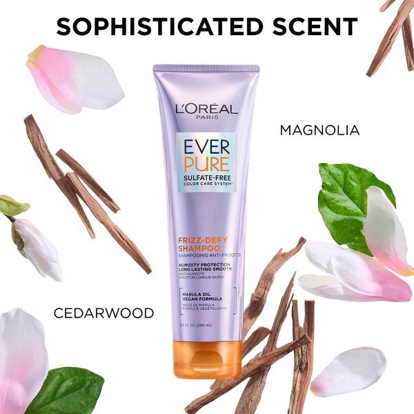 L'Oreal Paris EverPure Frizz-Defy Sulfate Free Conditioner with Marula Oil - 8.5 fl oz