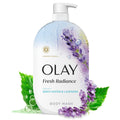 Olay Fresh Radiance Vitamin B3 and Antioxidant Blend Body Wash - Birch Water and Lavender - 35 fl oz