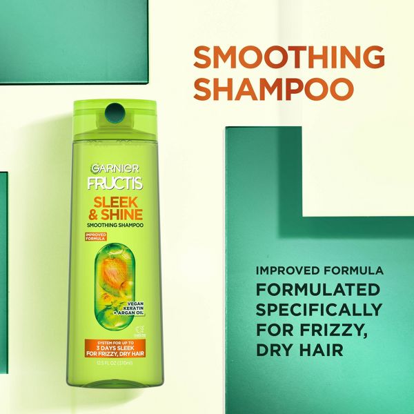Garnier Fructis Active Fruit Protein Sleek & Shine Shampoo & Conditioner Twin Pack - 24.5 fl oz