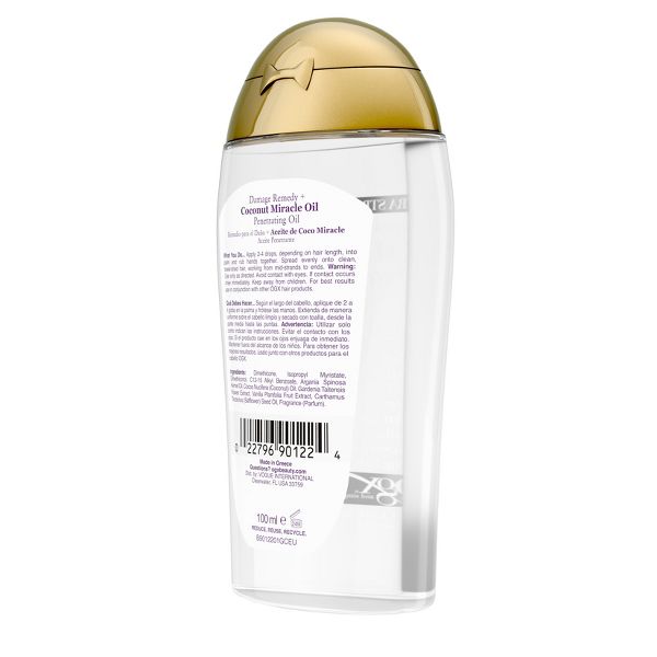 OGX Extra Strength Damage Remedy + Coconut Miracle Oil Penetrating Oil - 3.3 fl oz