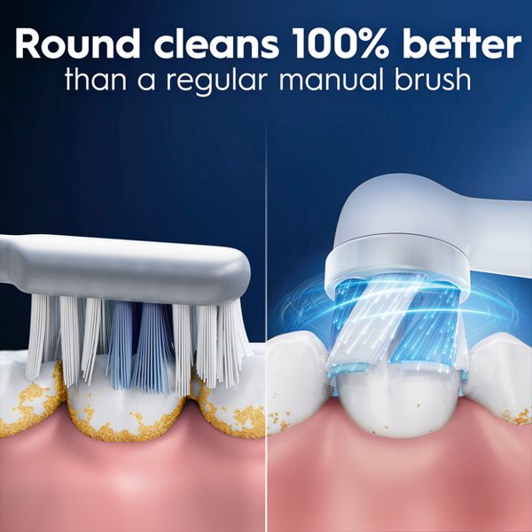 Oral-B iO Ultimate Clean Replacement Brush Heads - Black - 4ct