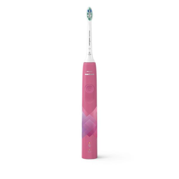 Philips Sonicare 4100 Plaque Control Rechargeable Electric Toothbrush - HX3681/23 - White
