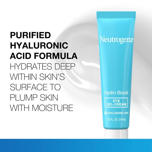 Neutrogena Hydro Boost Under Eye Gel Cream with Hyaluronic Acid - Fragrance Free - 0.5 fl oz