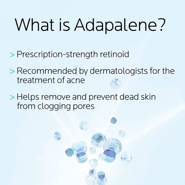 La Roche Posay Unscented Effaclar Adapalene Topical Retinoid Oil Free Acne Treatment - 1.6oz